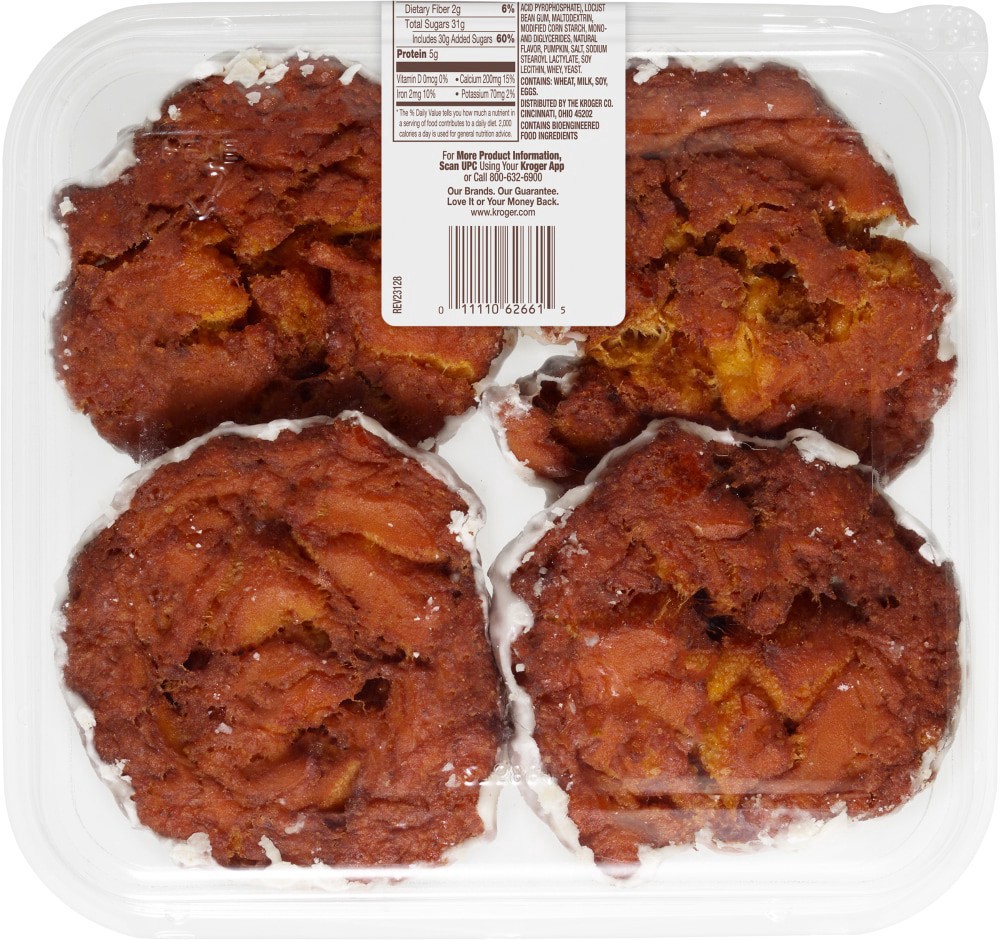 slide 2 of 3, Bakery Fresh Goodness Limited Edition Glazed Pumpkin Fritters, 4 ct; 4 oz