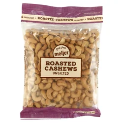 FRESH FROM MEIJER True Goodness Organic Roasted Unsalted Cashews