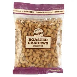 FRESH FROM MEIJER True Goodness Organic Roasted Unsalted Cashews