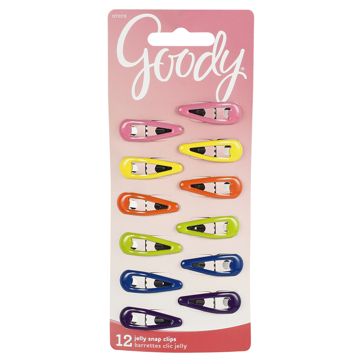 slide 1 of 1, Goody Girls Snap Clips, 12 ct