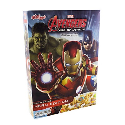slide 1 of 6, Kellogg's Marvel Avengers Age of Ultron Cereal, 8.4 oz