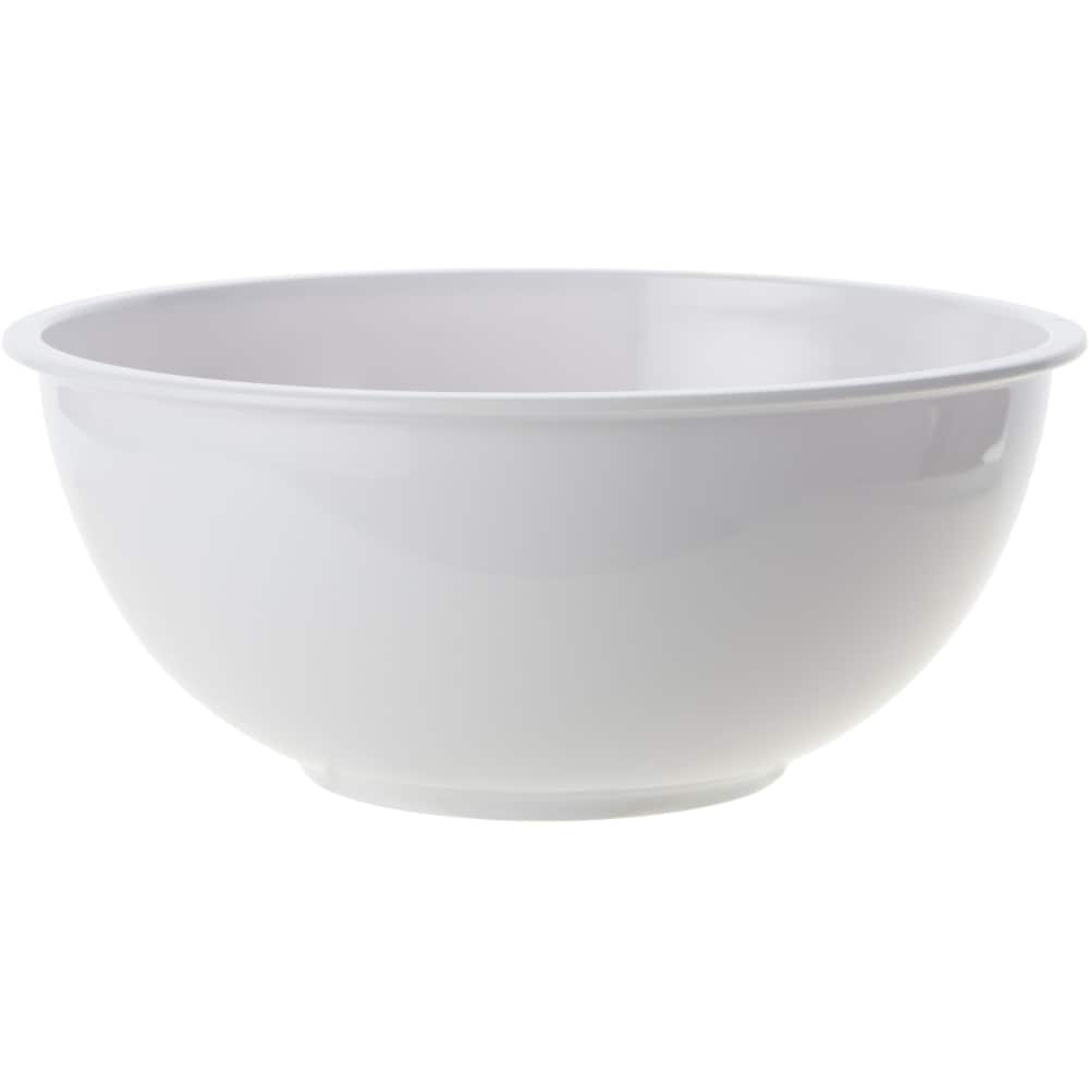 slide 1 of 1, Everyday Living Melamine Mixing Bowl - White, 5 qt