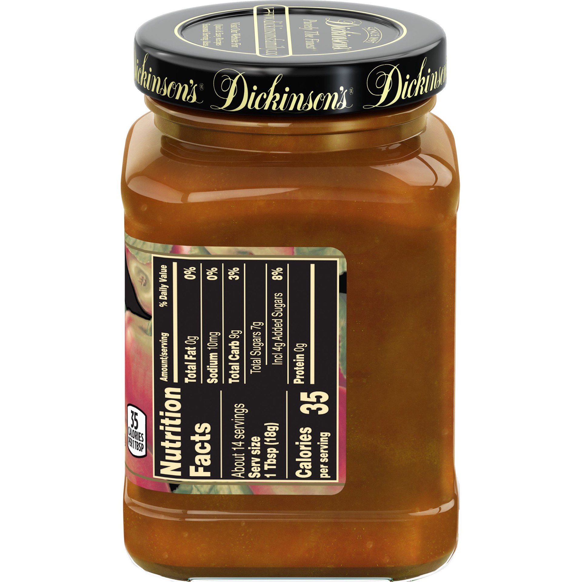 slide 3 of 4, Dickinson's Country Apple Butter, 9 oz