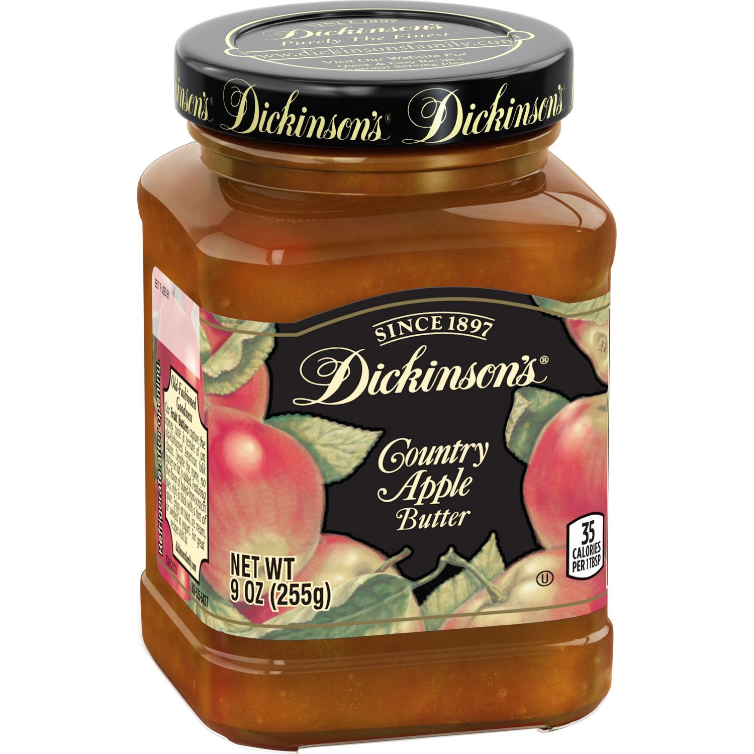 slide 4 of 4, Dickinson's Country Apple Butter, 9 oz