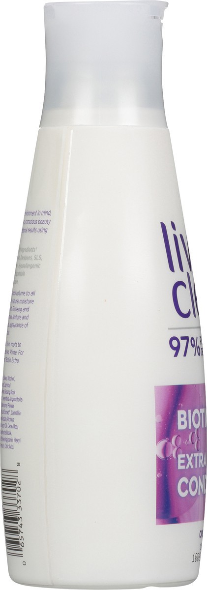 slide 5 of 11, Live Clean Biotin Extra Body Conditioner 12 fl. oz. Squeeze Bottle, 12 fl oz