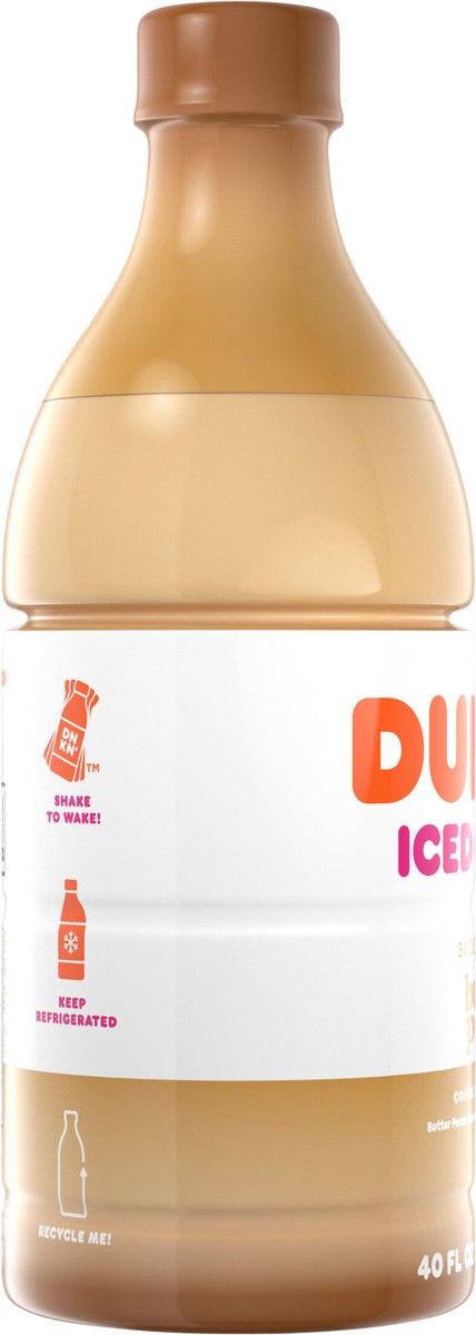 slide 9 of 11, DUNKIN' Dunkin Iced Coffee Butter Pecan - 40 fl oz, 40 fl oz