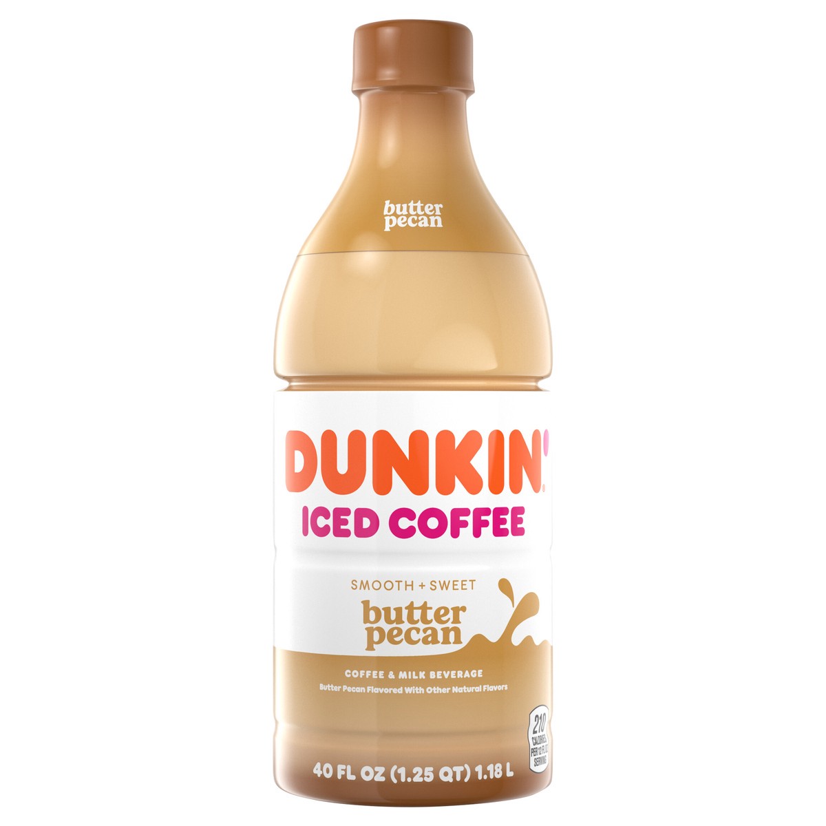 slide 11 of 11, DUNKIN' Dunkin Iced Coffee Butter Pecan - 40 fl oz, 40 fl oz