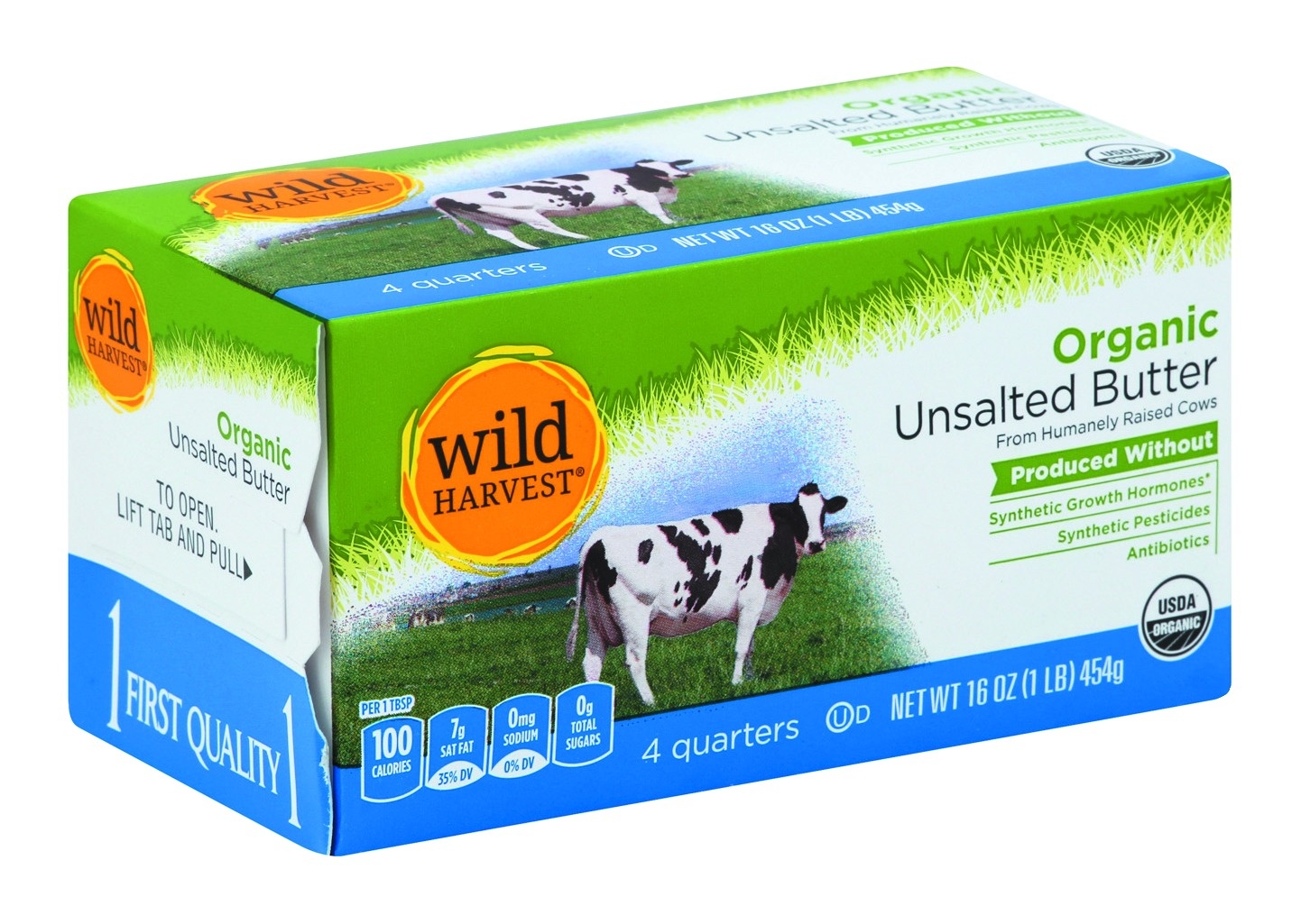 Wild Harvest Organic Unsalted Butter 16 oz | Shipt