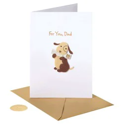 Papyrus Father's Day Card (Dog and Newspaper)