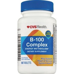 slide 1 of 1, CVS Health B-100 Complex Tablets, 60 Ct, 1 ct