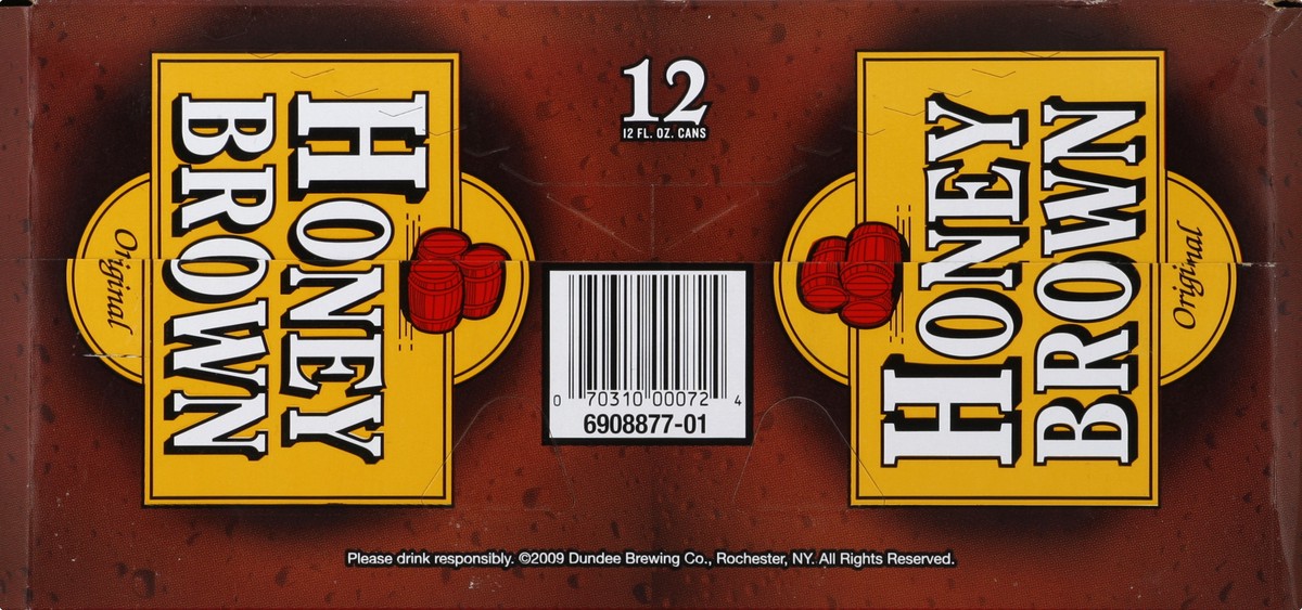 slide 6 of 6, Dundee Brewing Honey Brown Lager, 12 ct; 12 oz