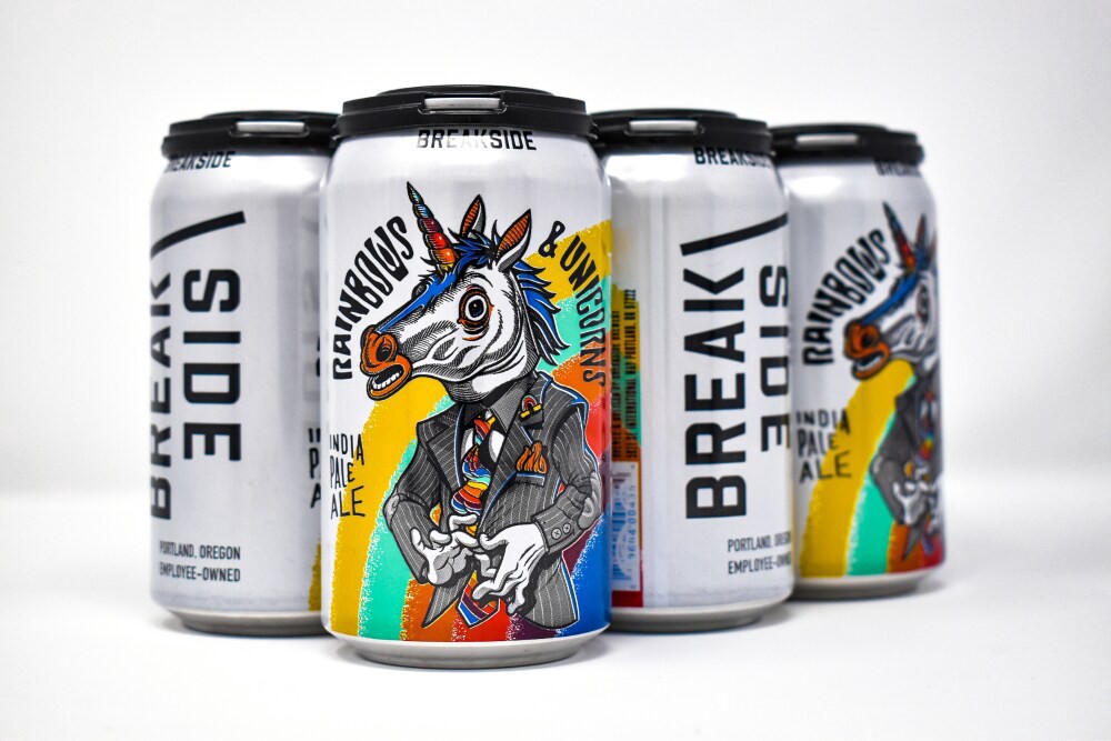 slide 3 of 4, Breakside Brewery Rainbows And Unicorns Session IPA, 6 ct; 12 oz