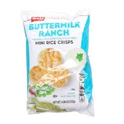 Weis Quality Ranch Mini Rice Crisps - 6.06 oz
