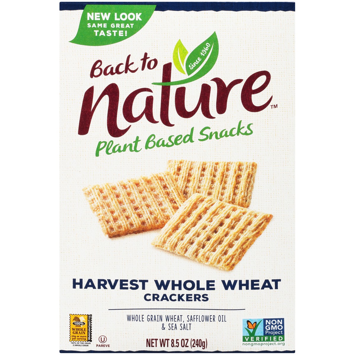 slide 3 of 11, Back to Nature Crackers, 8.5 oz