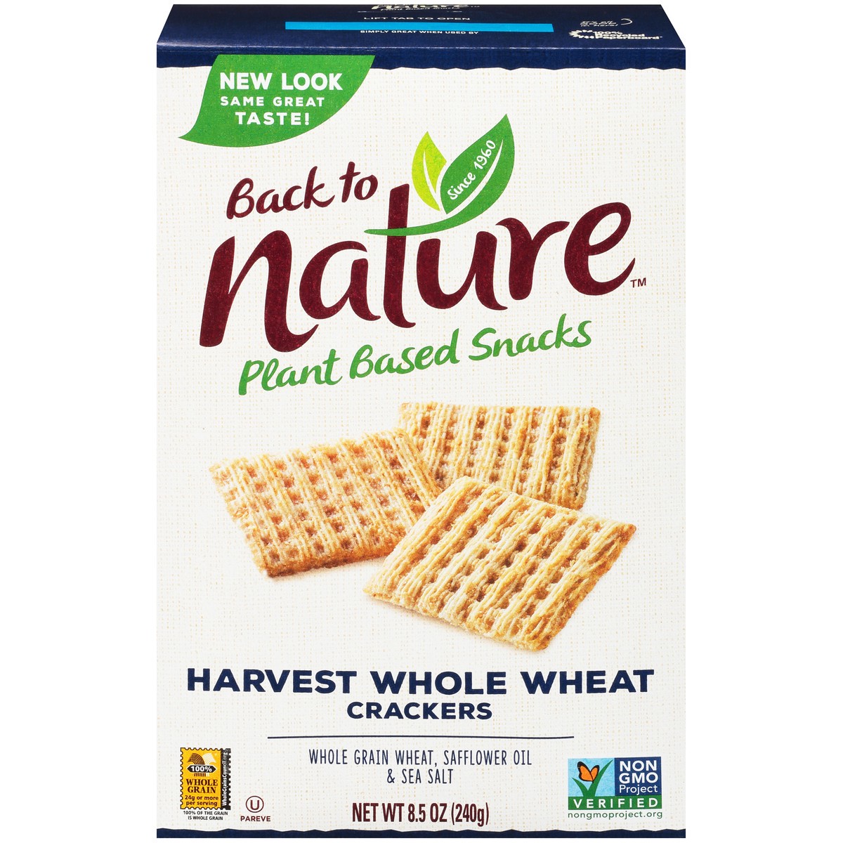 slide 6 of 11, Back to Nature Crackers, 8.5 oz