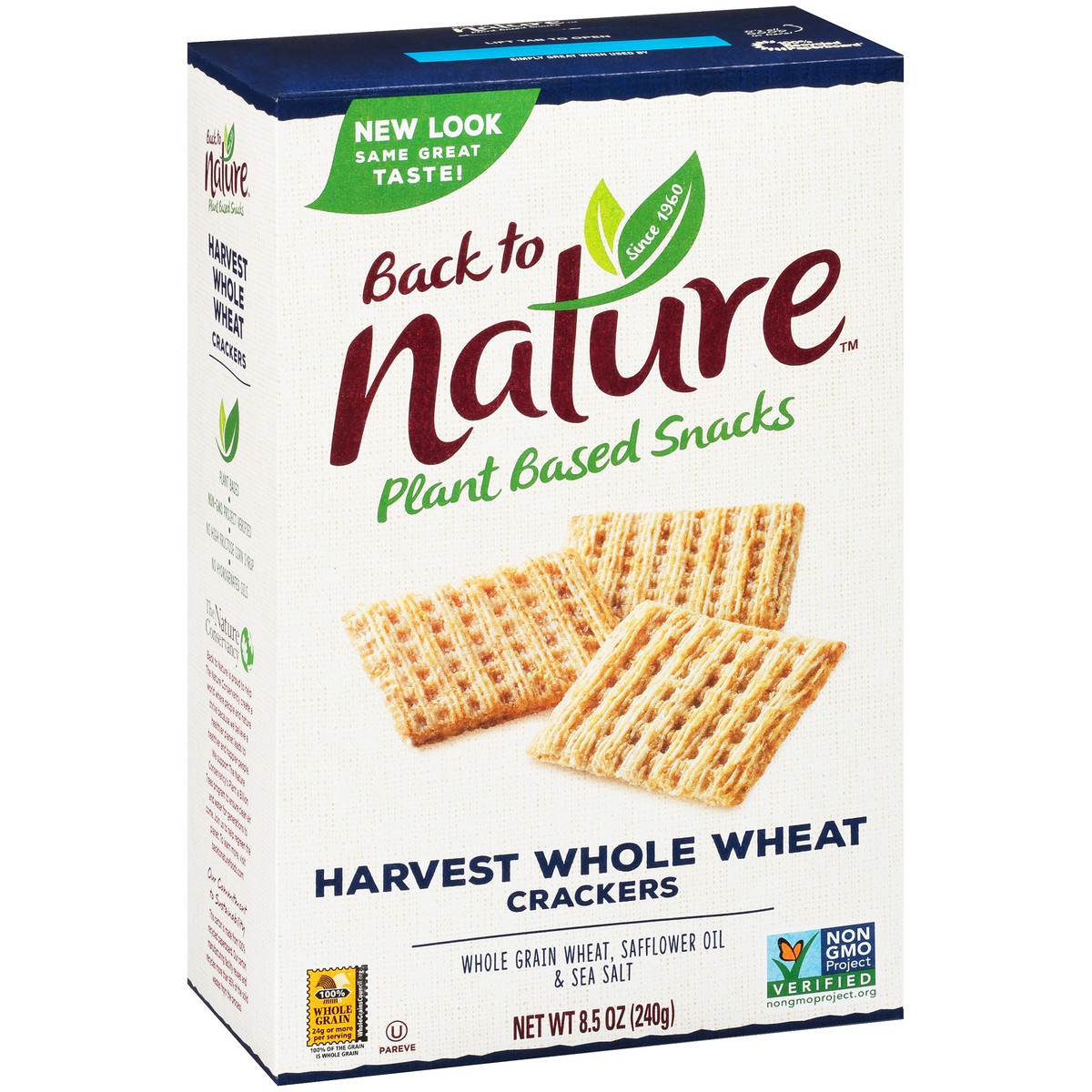 slide 7 of 11, Back to Nature Crackers, 8.5 oz