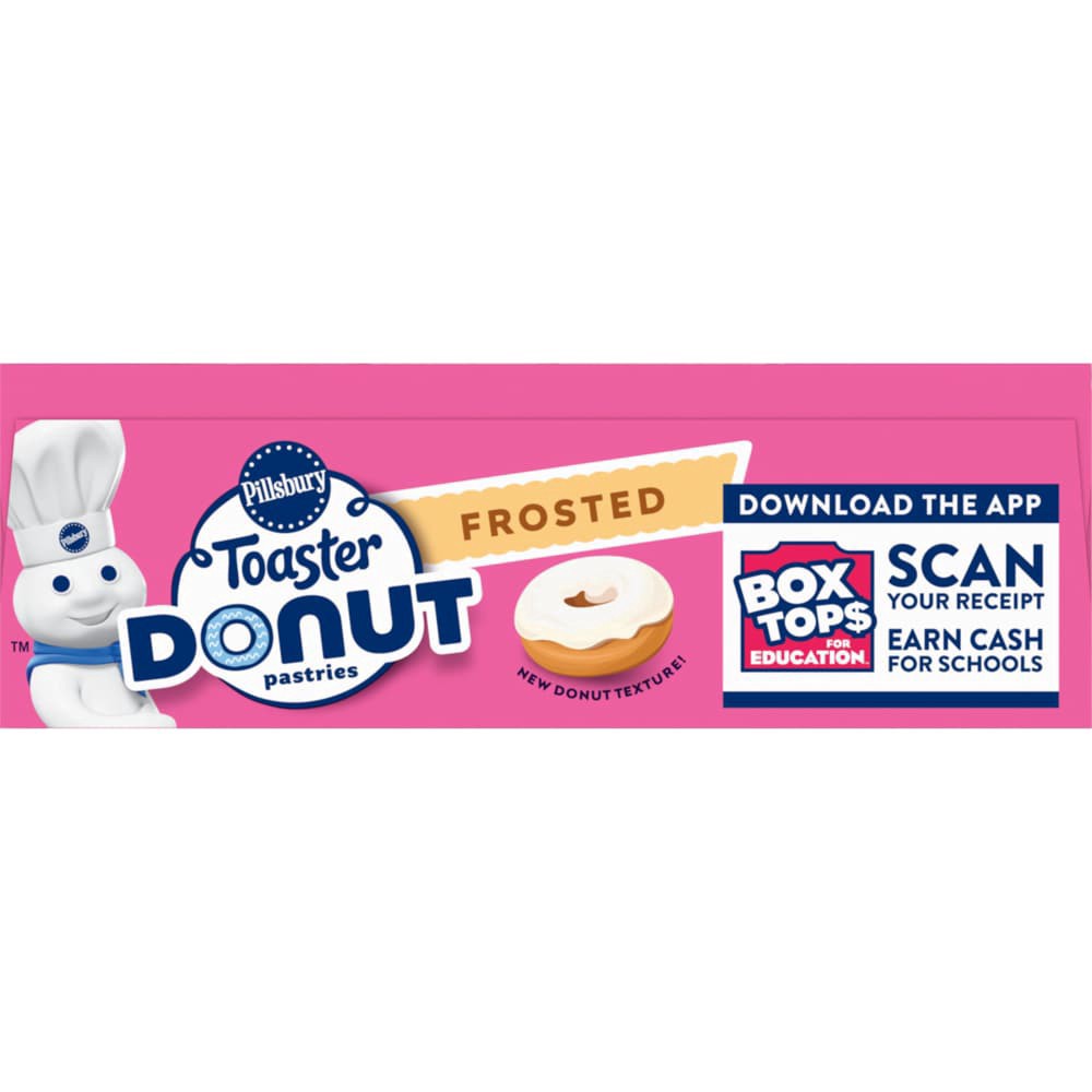 slide 3 of 6, Pillsbury Toaster Strudel Vanilla Donut 9.5 Ounces, 9.5 oz