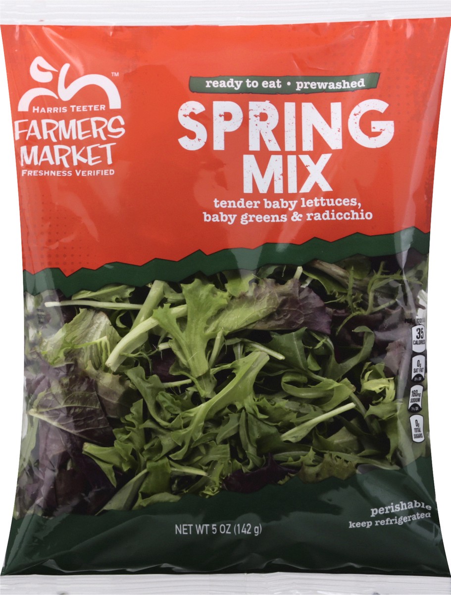 slide 1 of 12, Harris Teeter Farmers Market Spring Mix 5 oz, 5 oz