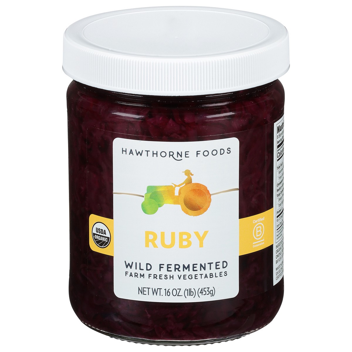 slide 9 of 13, Hawthorne Foods Ruby Sauerkraut 16 oz, 16 oz