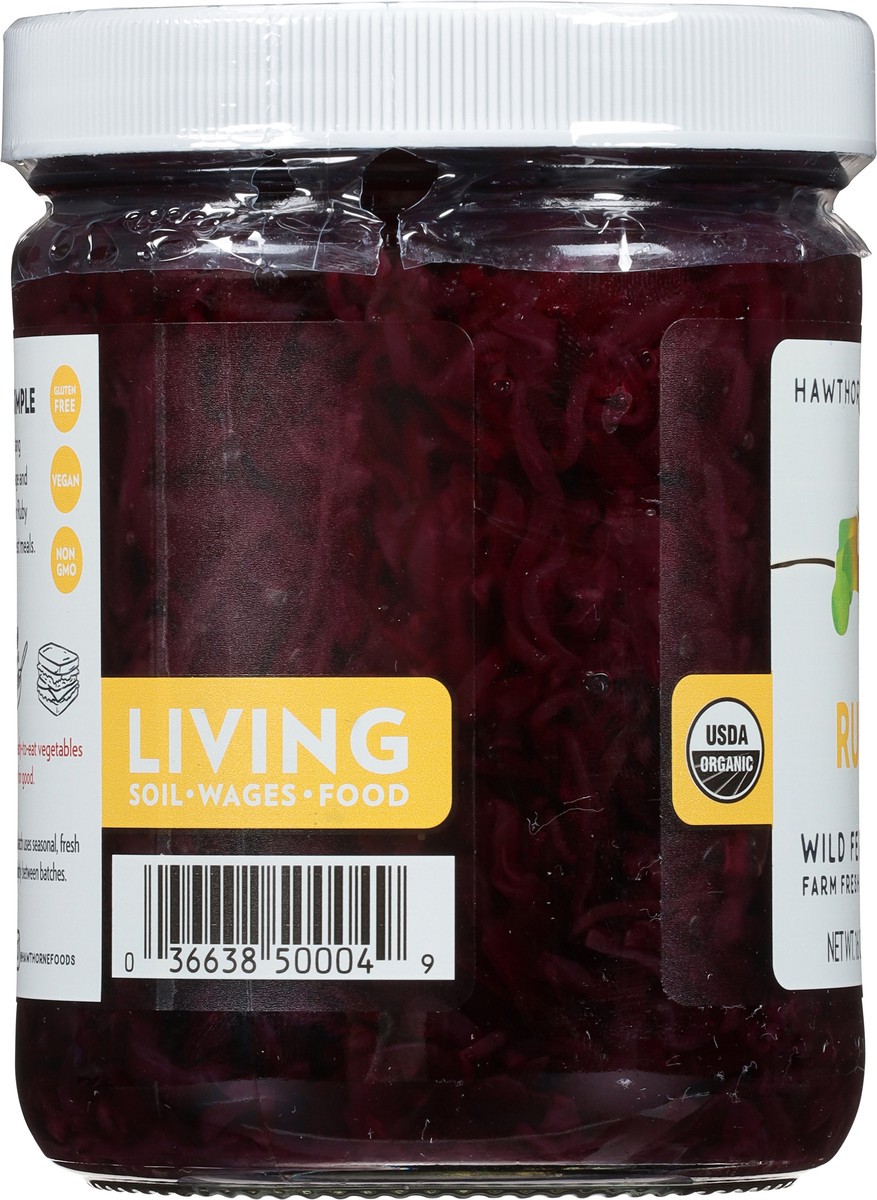 slide 12 of 13, Hawthorne Foods Ruby Sauerkraut 16 oz, 16 oz