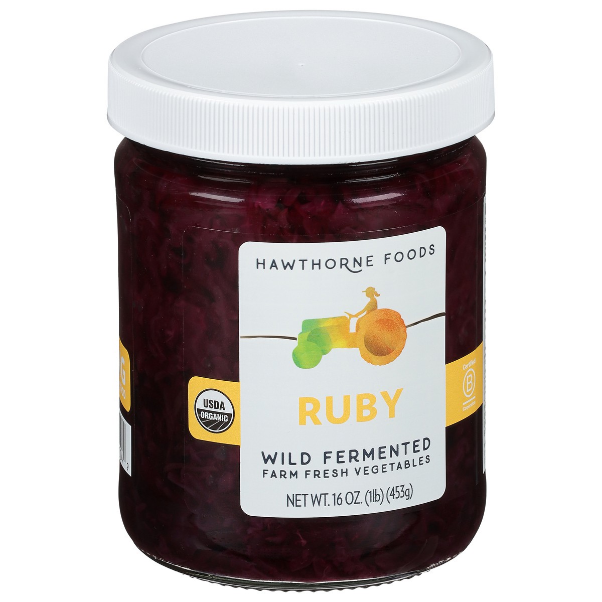 slide 10 of 13, Hawthorne Foods Ruby Sauerkraut 16 oz, 16 oz