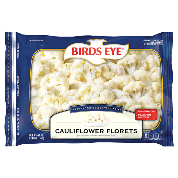 slide 1 of 1, Birds Eye Cauliflower Florets, 48 oz