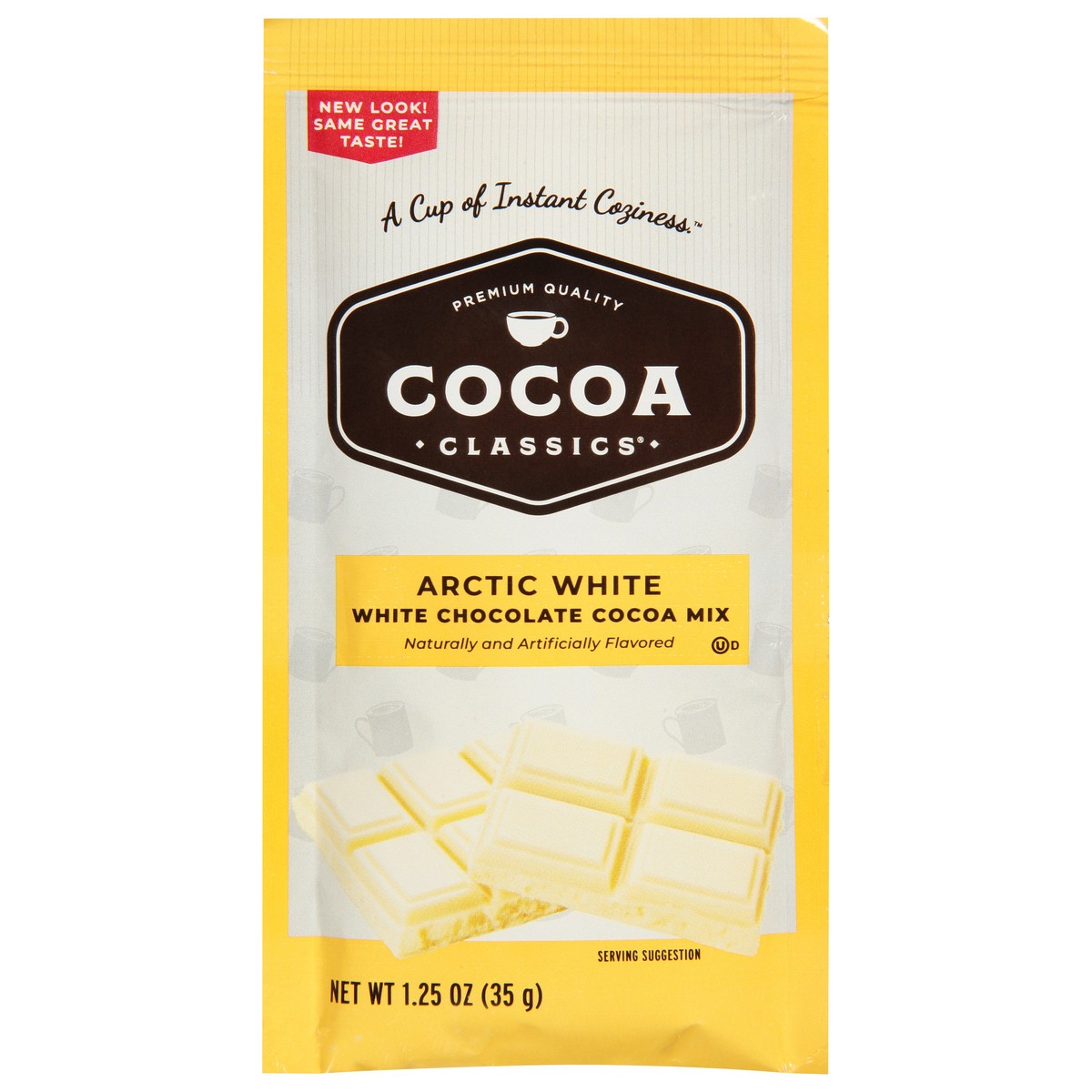 slide 9 of 13, Cocoa Classics Arctic White Cocoa Mix Packet, 1.25 oz