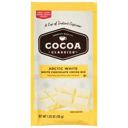 Cocoa Classics Arctic White Cocoa Mix Packet