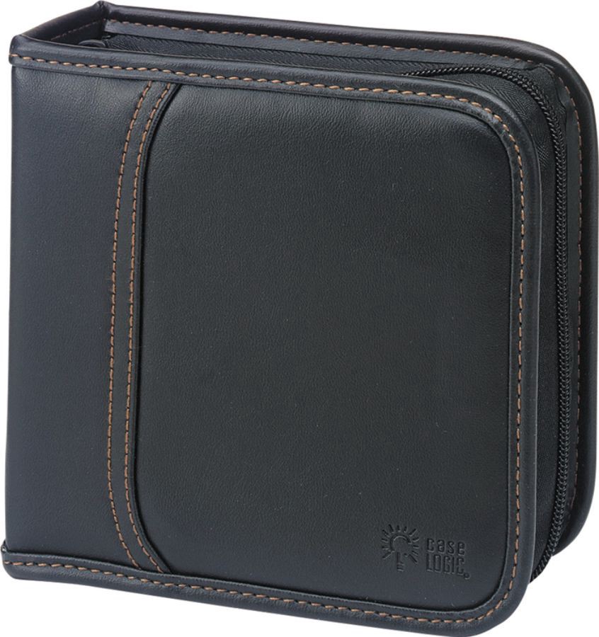 slide 3 of 5, Case Logic CD Wallet, 32 CD/DVD, 1 ct