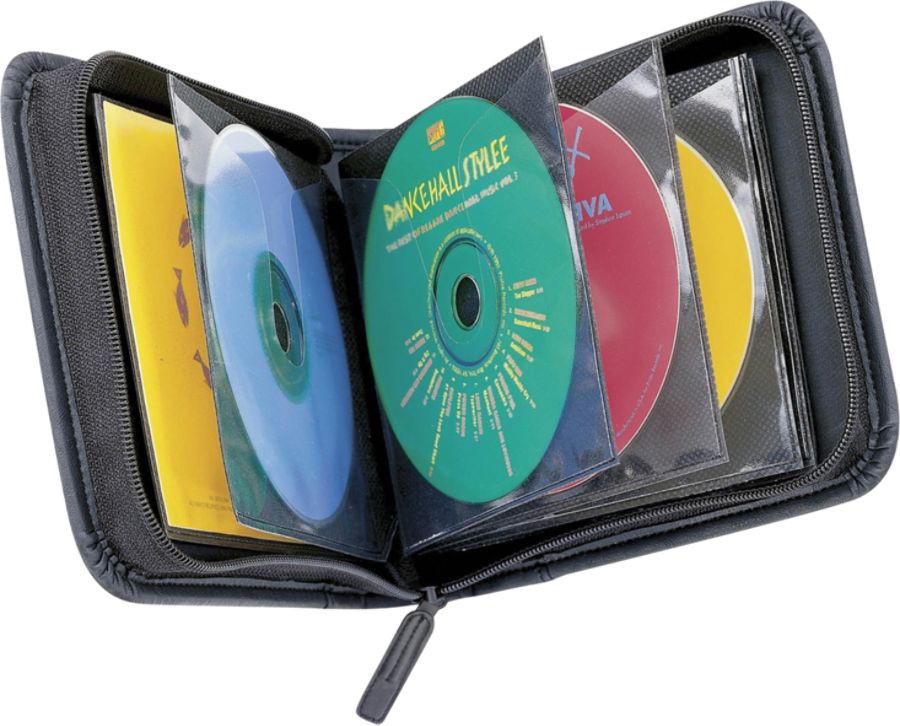 slide 5 of 5, Case Logic CD Wallet, 32 CD/DVD, 1 ct