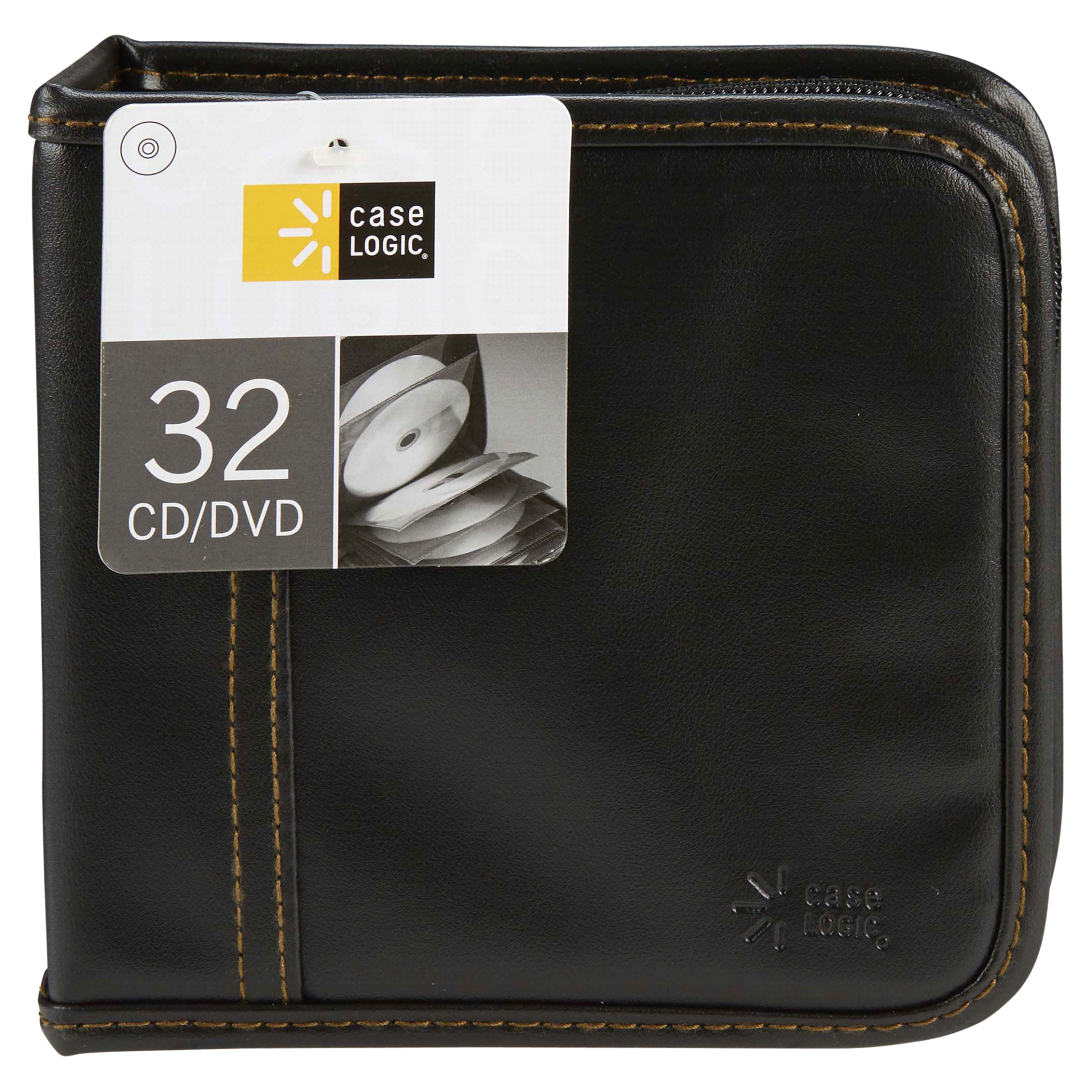 slide 1 of 5, Case Logic CD Wallet, 32 CD/DVD, 1 ct