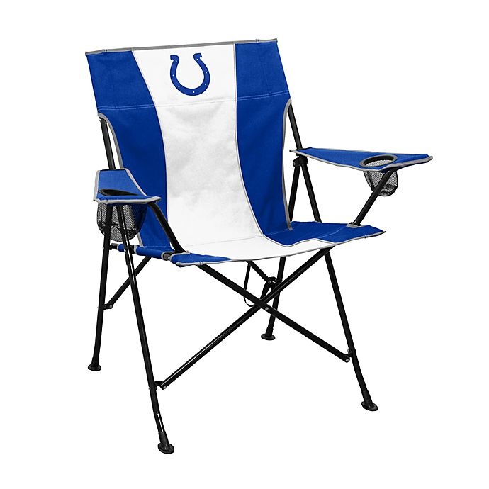 slide 1 of 1, NFL Indianapolis Colts Foldable Pregame Chair, 1 ct