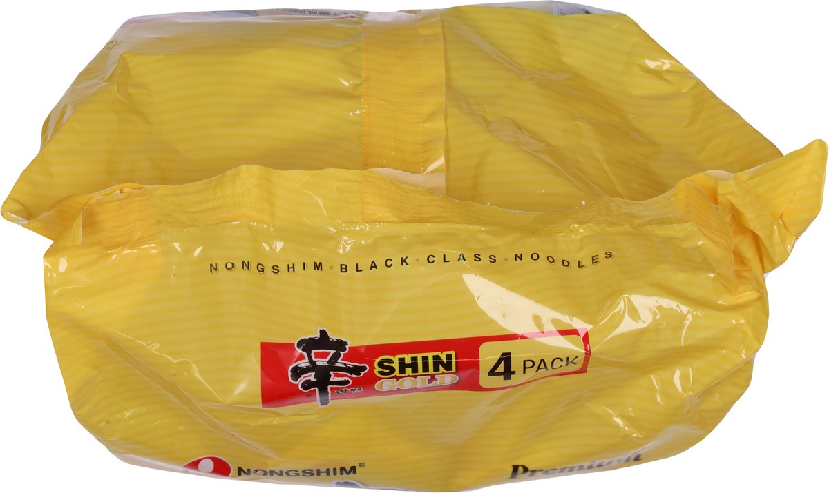 slide 11 of 13, Nongshim Premium Shin Gold with Chicken Broth Ramyun Noodles with Seasoning Mix 4 ea, 4 ct