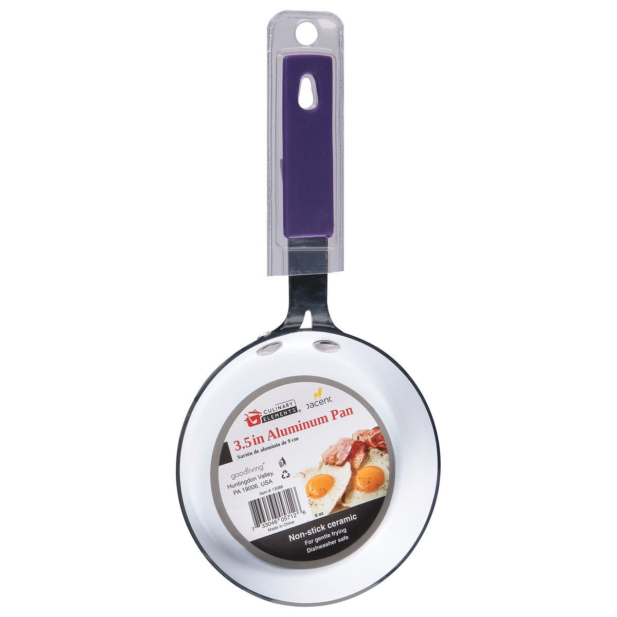 slide 4 of 9, Culinary Elements Good Living Aluminum Egg Pan 3.5 Inch, 1 ct