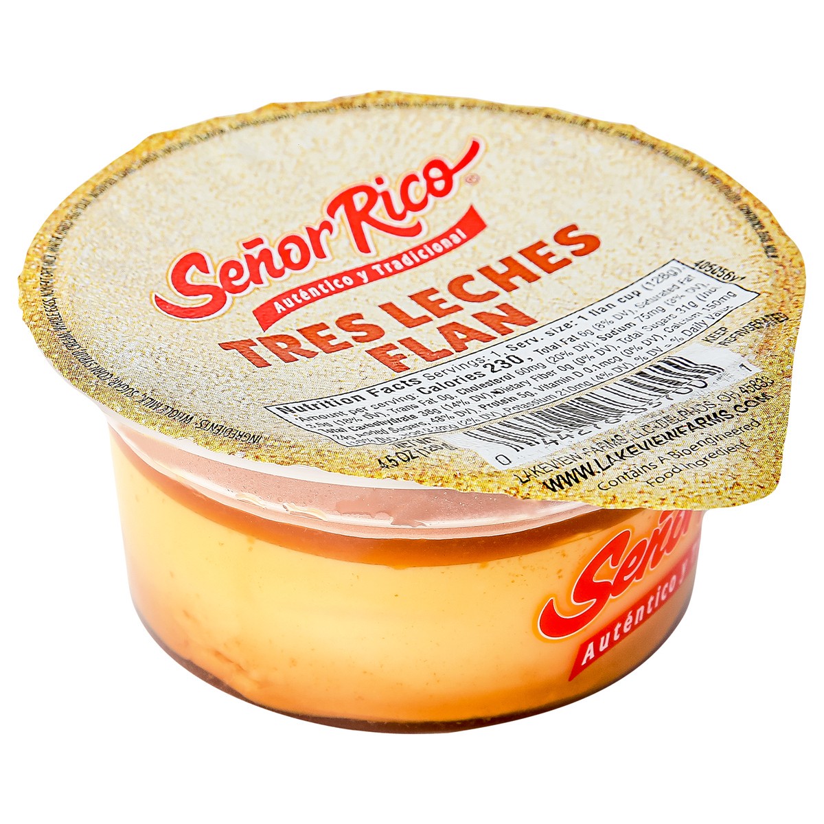 slide 3 of 9, Senor Rico Señor Rico Tres Leches Flan 4.5oz, 4.5 oz