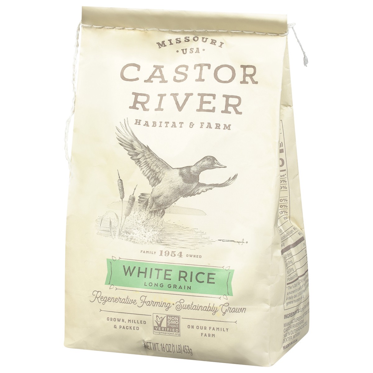 slide 4 of 9, Castor River Habitat & Farm Long Grain White Rice 16 oz, 16 oz