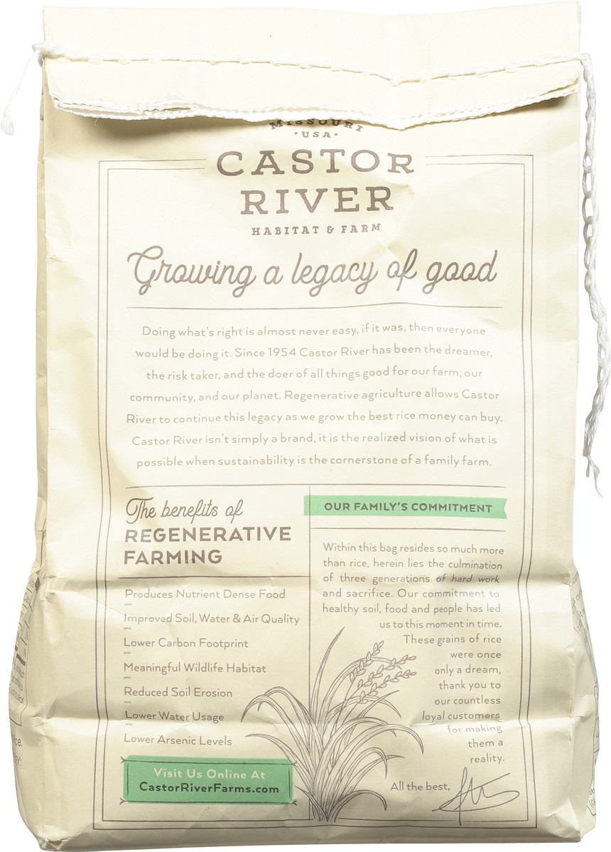 slide 8 of 9, Castor River Habitat & Farm Long Grain White Rice 16 oz, 16 oz