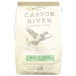Castor River Habitat & Farm Long Grain White Rice 16 oz