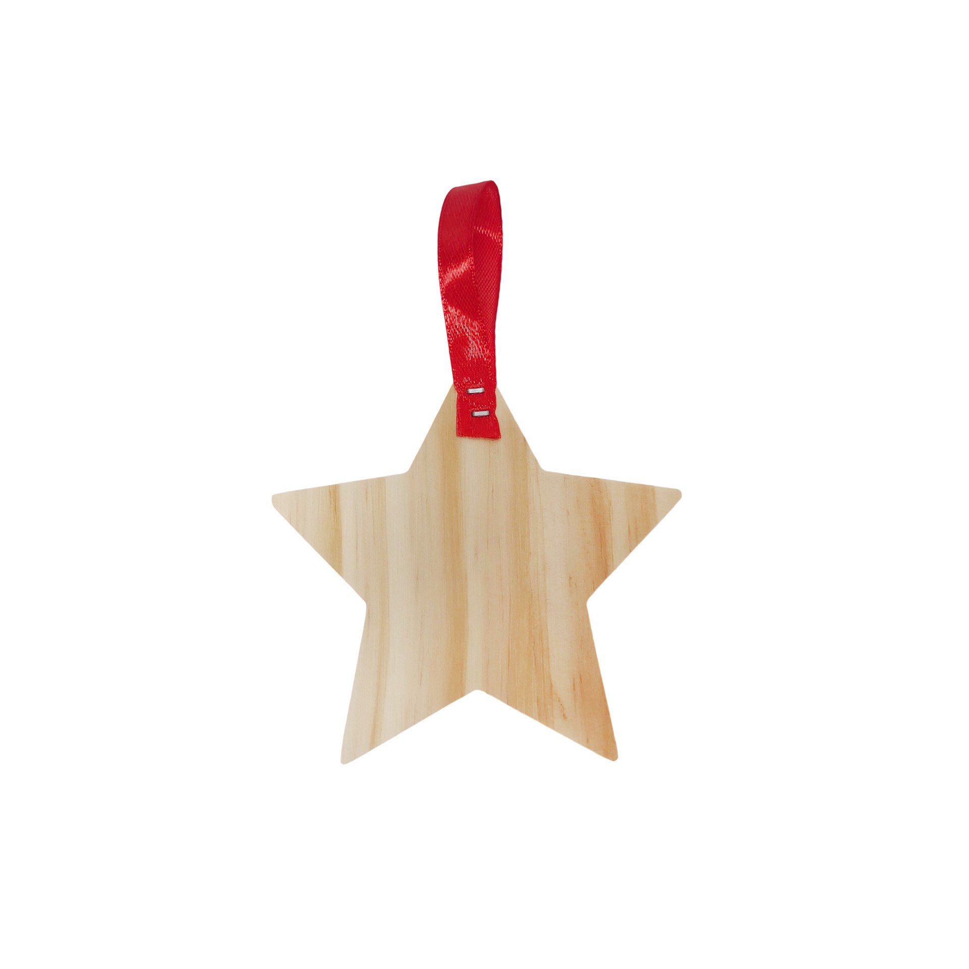 slide 2 of 2, 4" Star Diy Pinewood Ornament By Make Market, 4 in