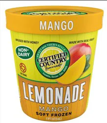Certified Country Lemonade Frozen Soft Frozen Mango Lemonade