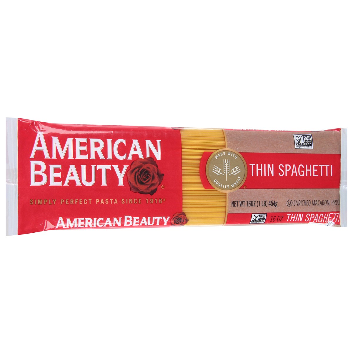 slide 6 of 9, American Beauty Thin Spaghetti, 16 oz