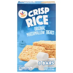Giant Original Crisp Rice Marshmallow Treats Bars - 8 ct