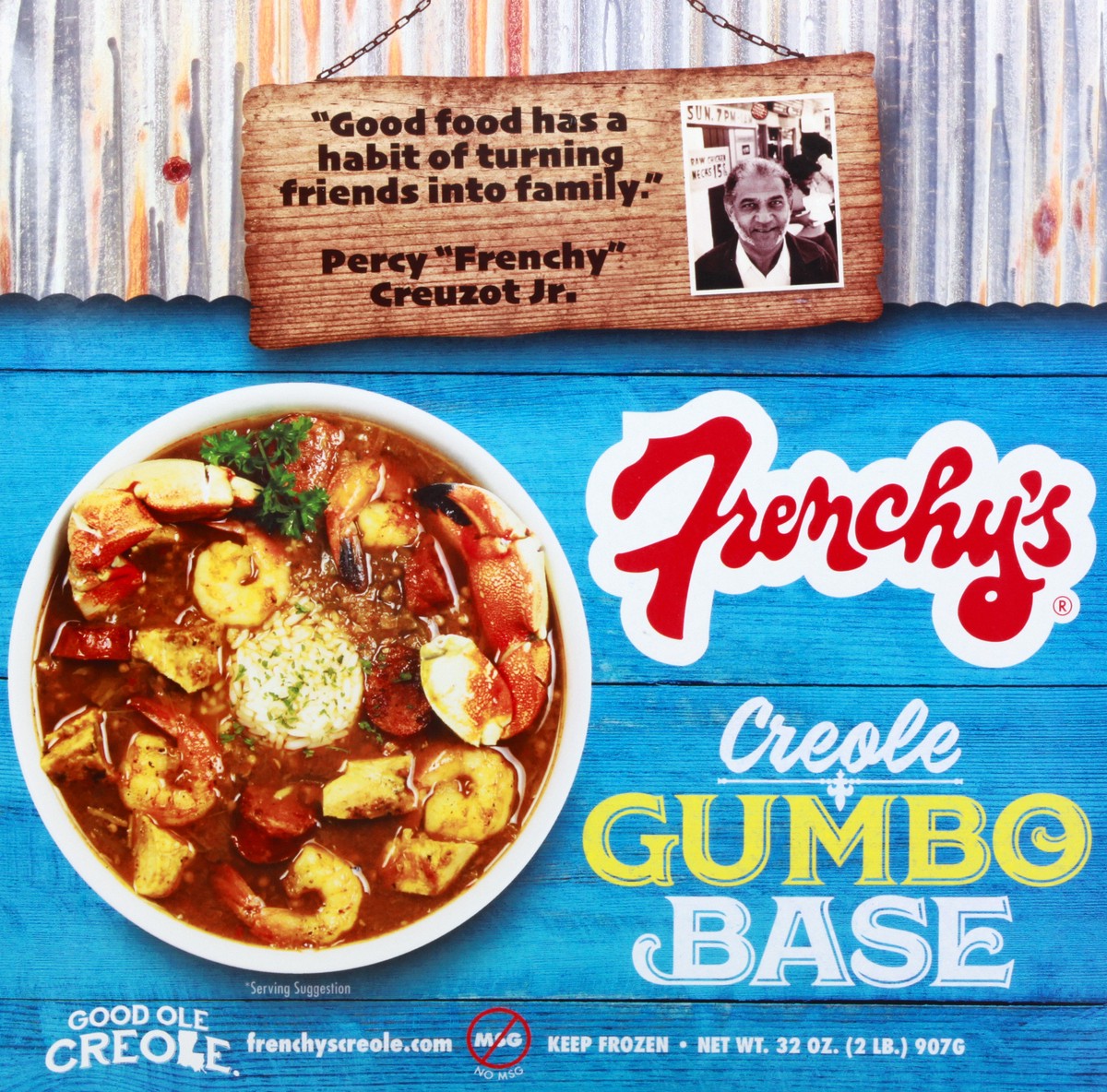 slide 1 of 9, Frenchys Creole Gumbo Base 32 oz, 32 oz