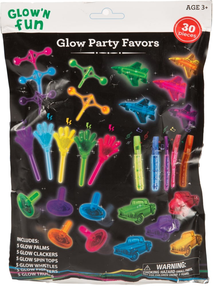 slide 1 of 1, Glow N Fun Party Pack - Multi-Color, 30 ct