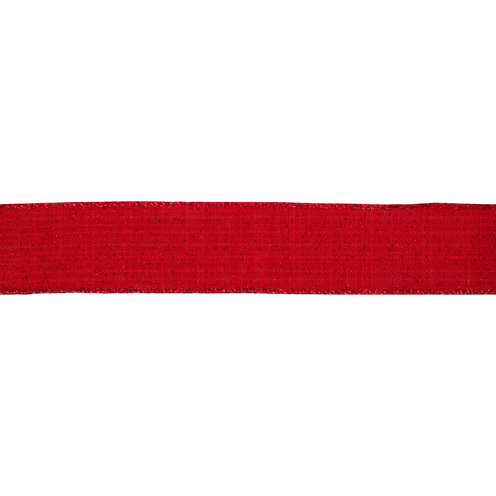 slide 3 of 3, 1.5" X 30ft. Red Wired Shimmer Ribbon By Celebrate It, 1.5 in x 30 ft