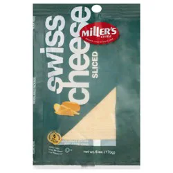 Miller's Sliced Swiss Cheese