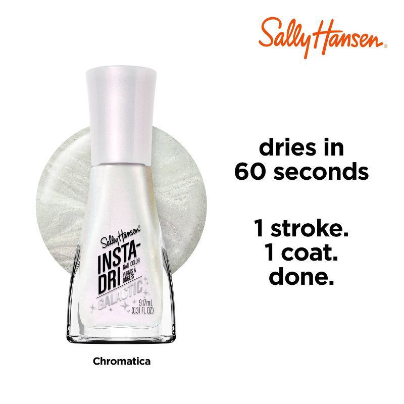 slide 4 of 11, Sally Hansen Insta-Dri Galactic Special Effects, Chromatica, 1 ct