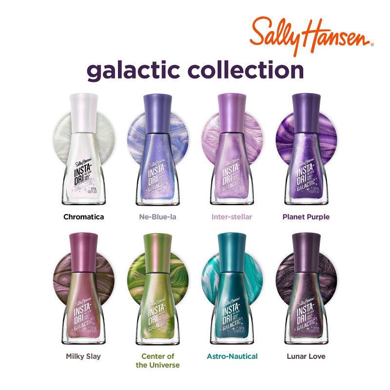 slide 5 of 11, Sally Hansen Insta-Dri Galactic Special Effects, Chromatica, 1 ct