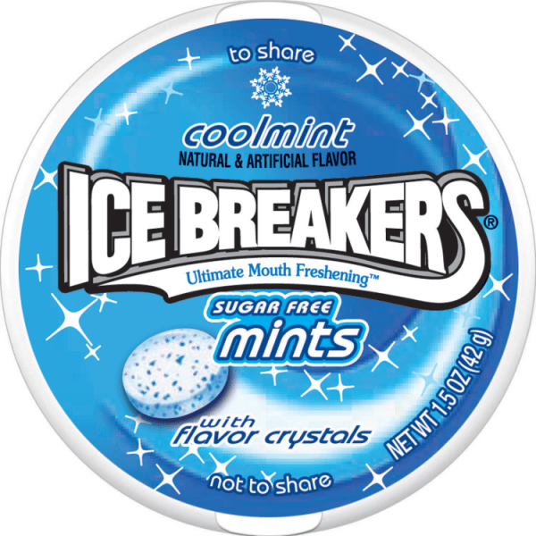 slide 2 of 3, Ice Breakers Mints, Coolmint Flavor, Sugar Free, 1.5 oz