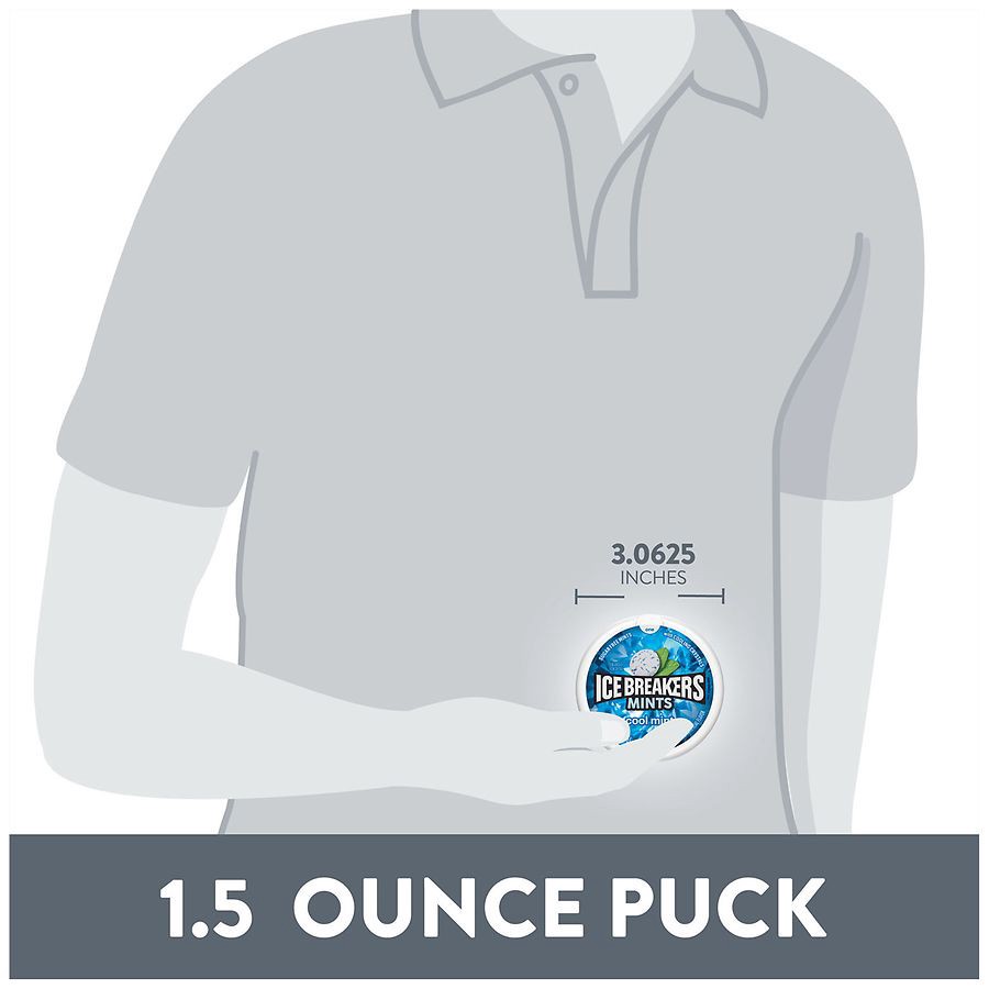 slide 3 of 5, Ice Breakers Cool Mint Sugar Free Mints, 1.5 oz